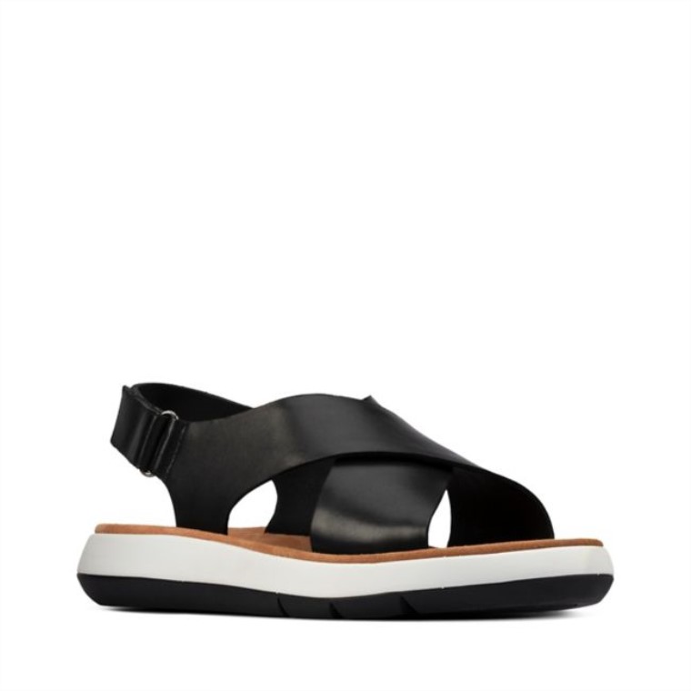 Jemsa Cross Cuero Negro Clarks Cuero Negro