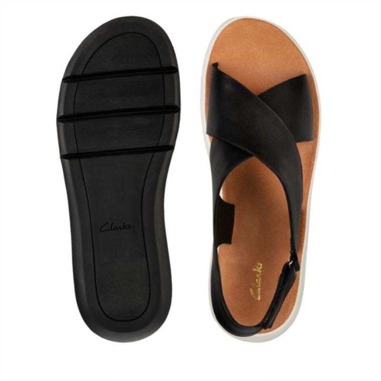 Jemsa Cross Cuero Negro Clarks Cuero Negro