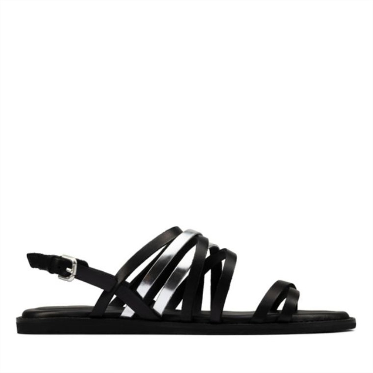 Tobillo Karsea Cuero Combi Negro Cuero Combi Negro Clarks