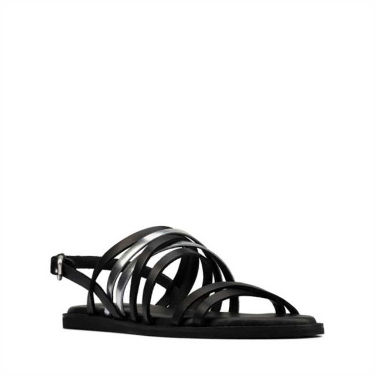 Tobillo Karsea Cuero Combi Negro Cuero Combi Negro Clarks