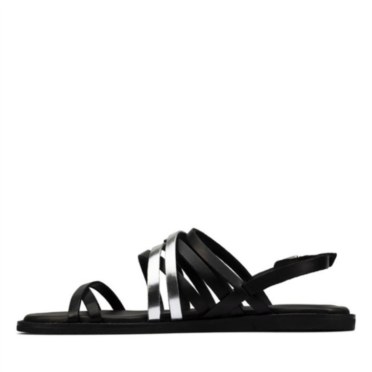 Tobillo Karsea Cuero Combi Negro Cuero Combi Negro Clarks