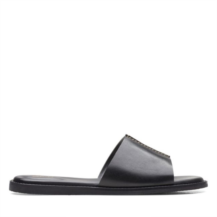 Karsea Mule Cuero Negro Clarks Cuero Negro