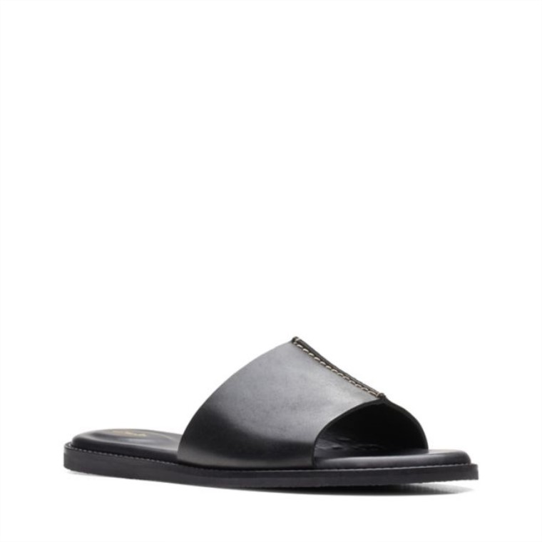 Karsea Mule Cuero Negro Clarks Cuero Negro