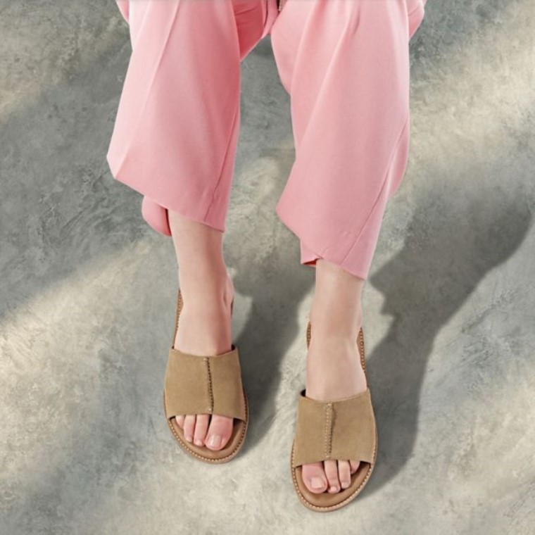 Karsea Mule Ante Tostado Claro Ante Tostado Claro Clarks