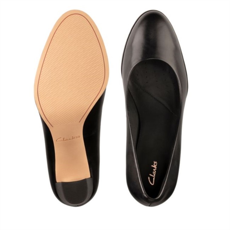Kaylcara 2 Cuero Negro Cuero Negro Clarks