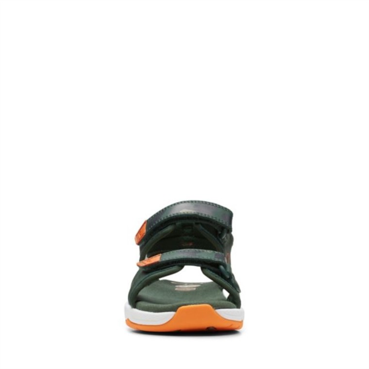 Caqui Combi Clarks C Impresión Inferior Viejo Caqui Combi