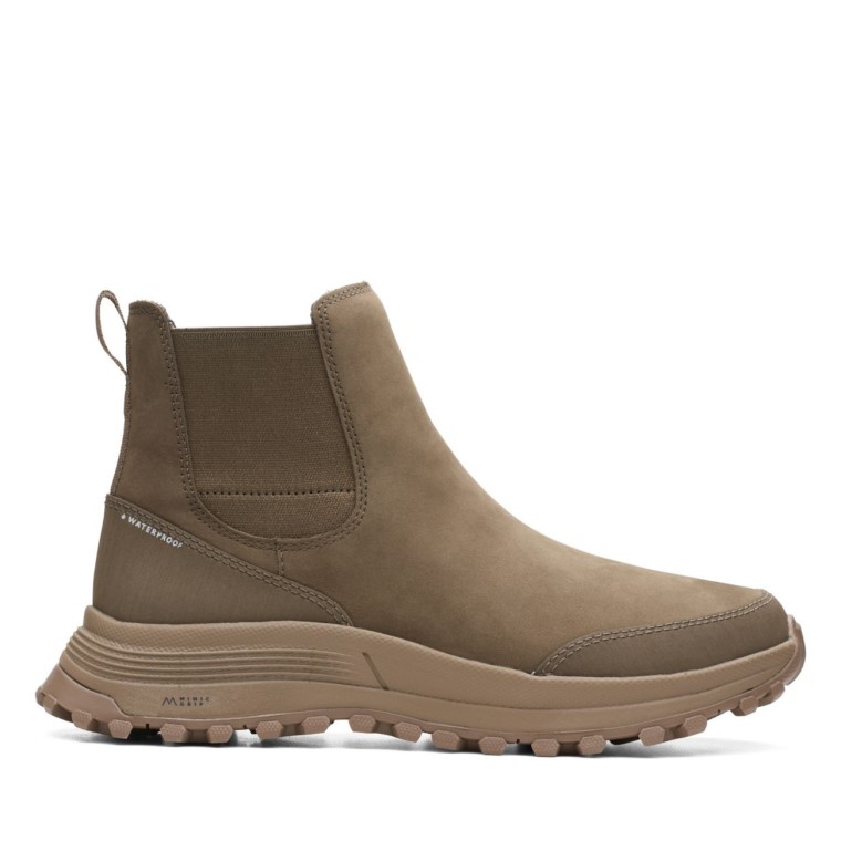 Nubuck Caqui Clarks Atl Trek Up Impermeable Nubuck Caqui