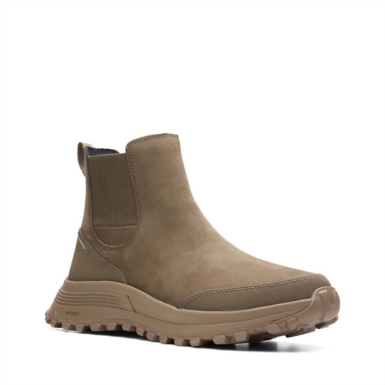 Nubuck Caqui Clarks Atl Trek Up Impermeable Nubuck Caqui