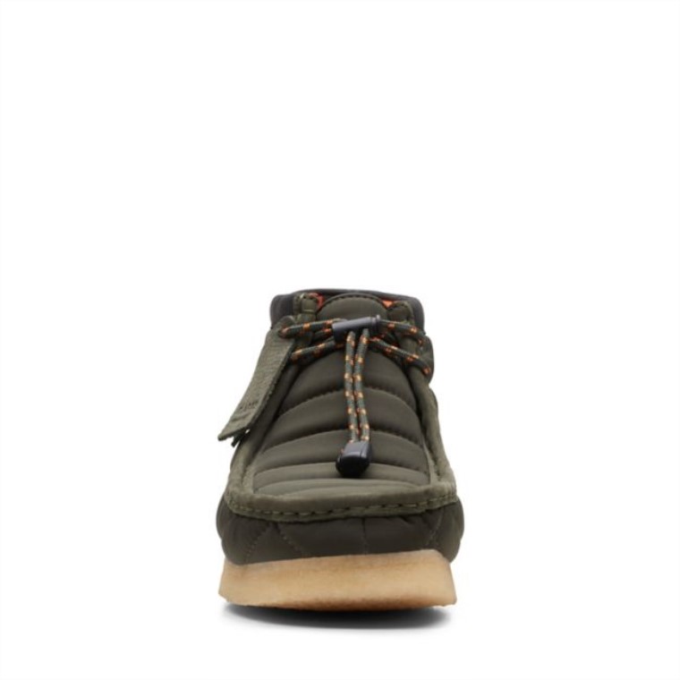 Bota Wallabee Acolchada Caqui Bota Wallabee Acolchada Clarks Caqui