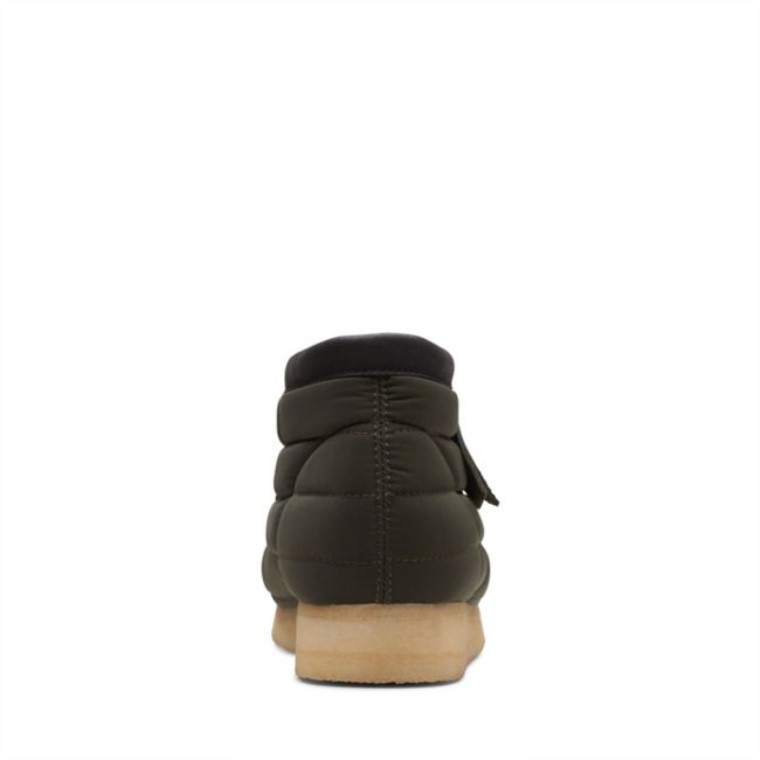 Bota Wallabee Acolchada Caqui Bota Wallabee Acolchada Clarks Caqui