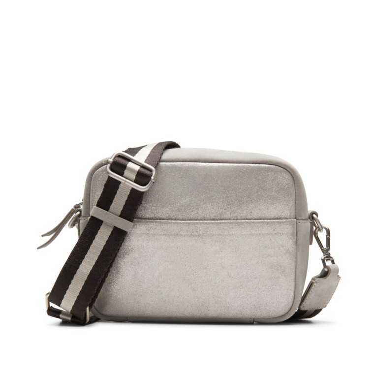 Correa Kierra Gris Metalizado Gris Clarks Metalizado