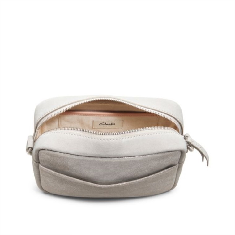 Correa Kierra Gris Metalizado Gris Clarks Metalizado