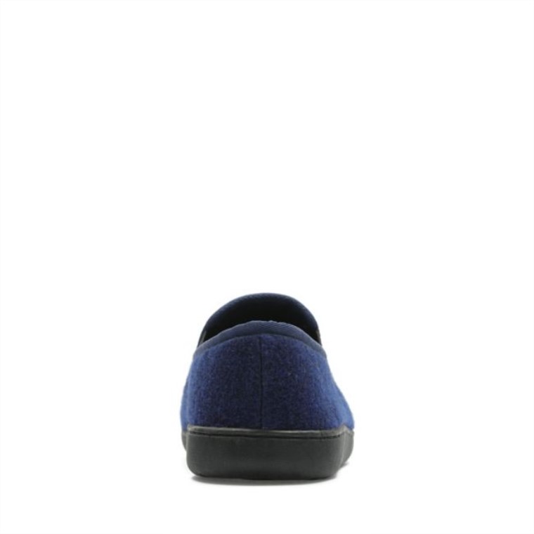 Rey Facilidad Azul Marino Clarks Azul Marino