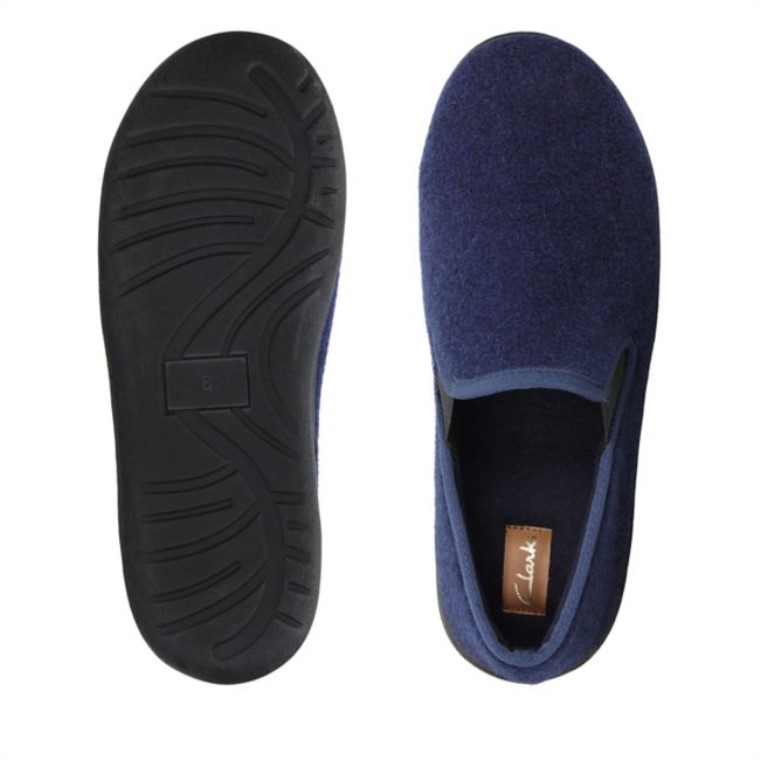 Rey Facilidad Azul Marino Clarks Azul Marino