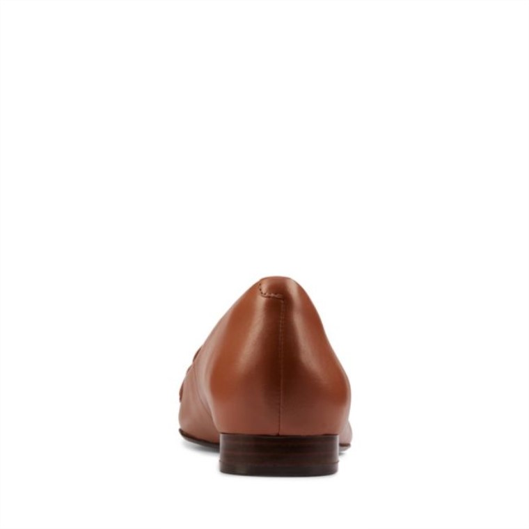Laina 15 Hebilla Cuero Marrón Oscuro Clarks Cuero Marrón Oscuro