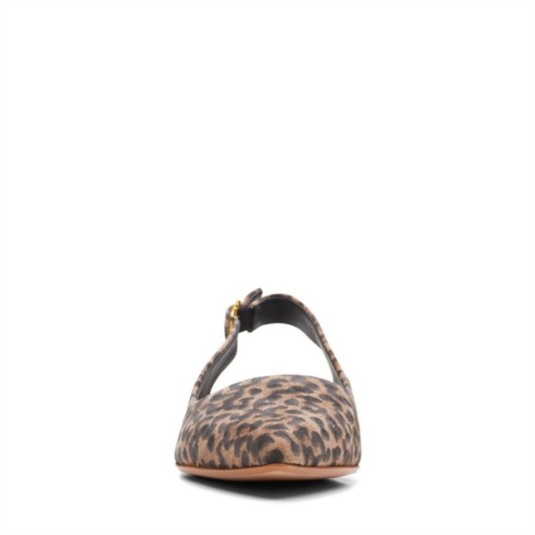 Laina 15 Estampado Leopardo Clarks Sling Estampado Leopardo