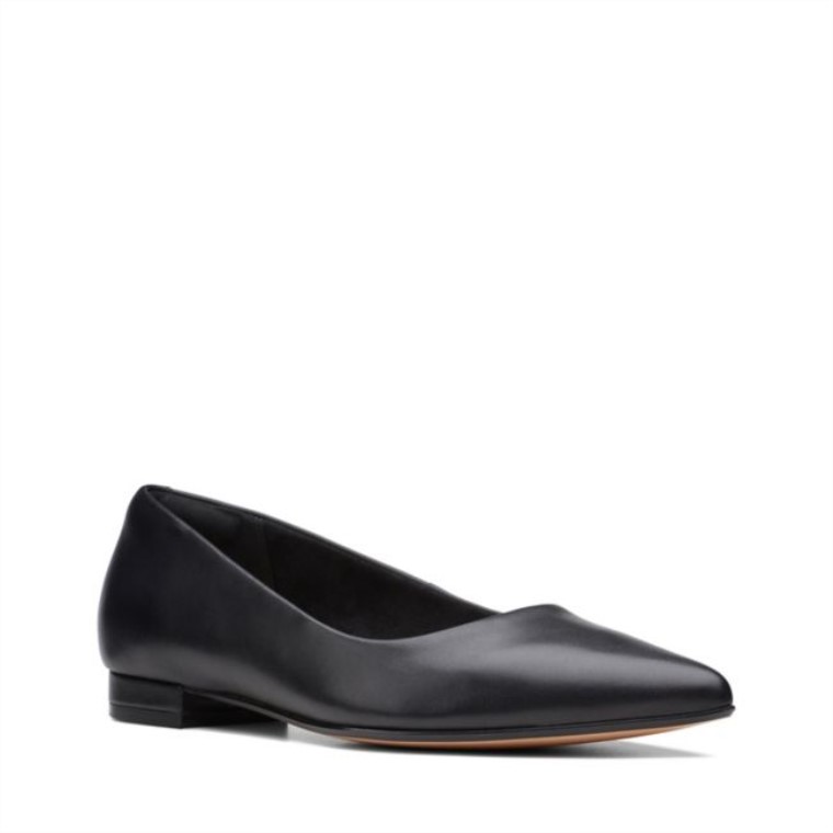 Laina 15 Step Cuero Negro Clarks Cuero Negro