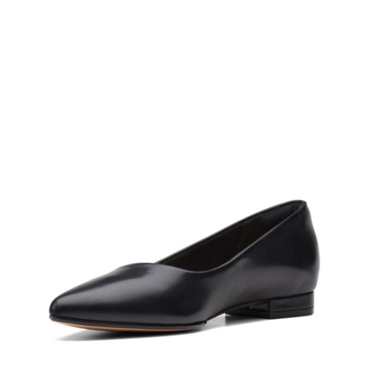 Laina 15 Step Cuero Negro Clarks Cuero Negro