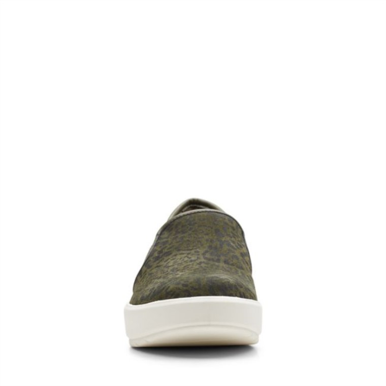 Layton Petal Oliva Oscuro Clarks Oliva Oscuro