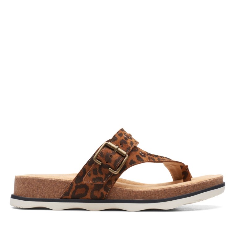 Estampado De Leopardo Clarks Brynn Madi Estampado De Leopardo