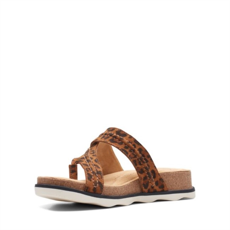 Estampado De Leopardo Clarks Brynn Madi Estampado De Leopardo