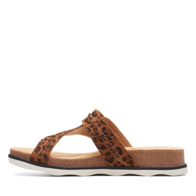 Estampado De Leopardo Clarks Brynn Madi Estampado De Leopardo
