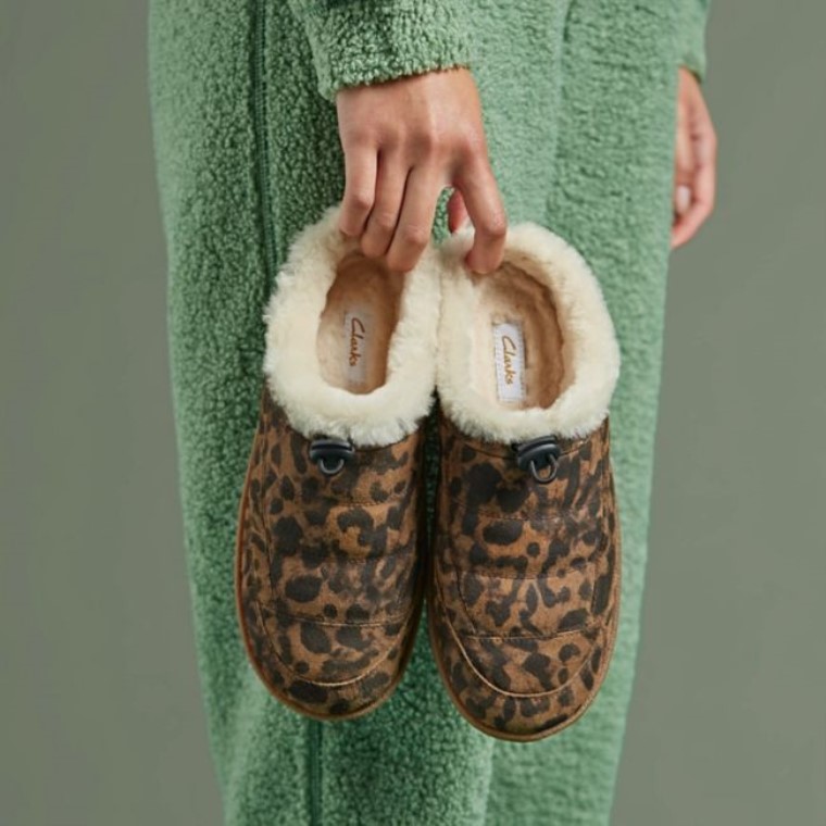 Antes De Leopardo Clarks Pilton Mule Antes De Leopardo