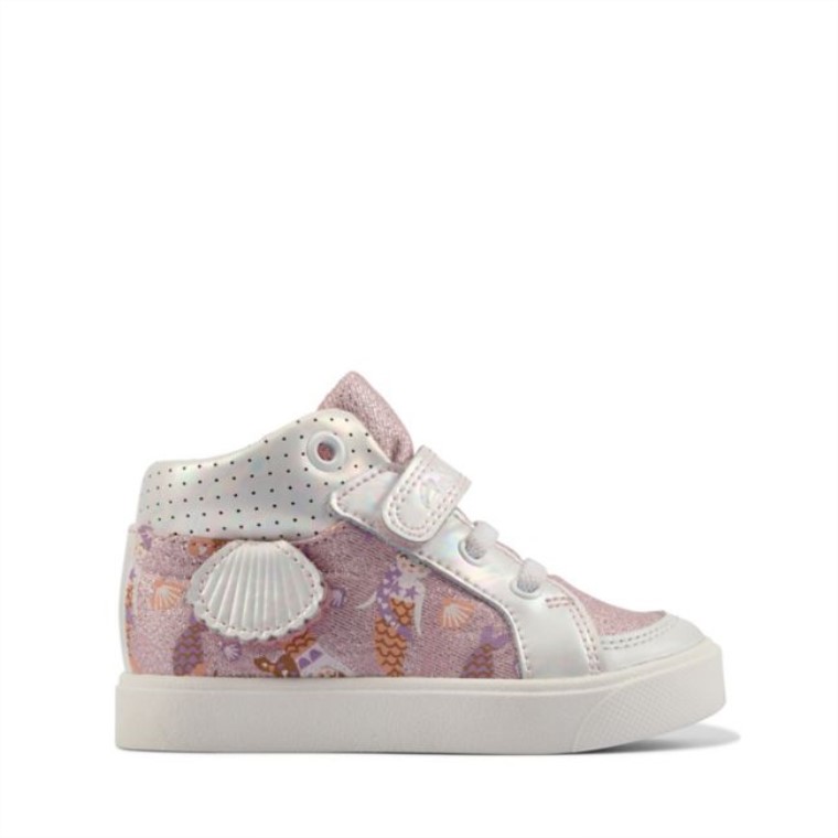 Combinación Rosa Claro City Pop Niño Combinación Rosa Claro Clarks