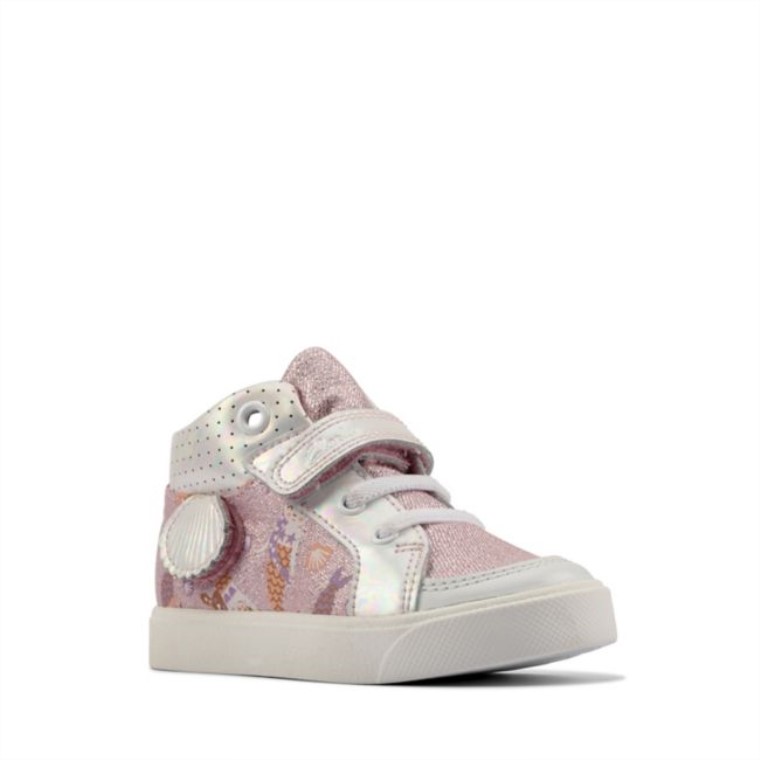 Combinación Rosa Claro City Pop Niño Combinación Rosa Claro Clarks