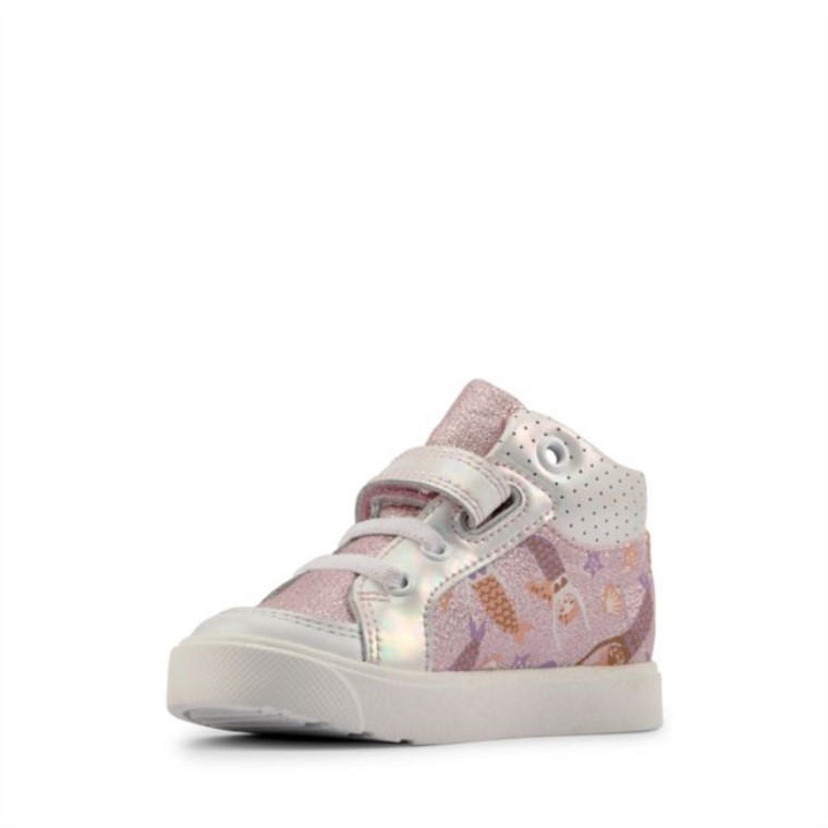 Combinación Rosa Claro City Pop Niño Combinación Rosa Claro Clarks