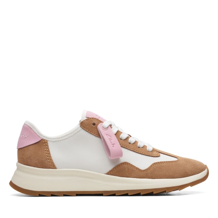 Combi De Bronceado Claro Clarks Dash Lite Lo Combi De Bronceado Claro