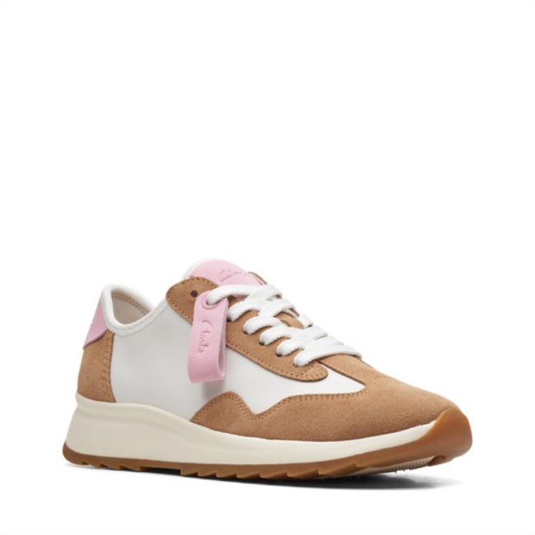 Combi De Bronceado Claro Clarks Dash Lite Lo Combi De Bronceado Claro