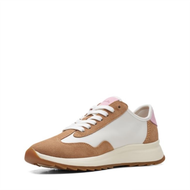 Combi De Bronceado Claro Clarks Dash Lite Lo Combi De Bronceado Claro