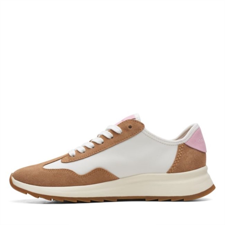 Combi De Bronceado Claro Clarks Dash Lite Lo Combi De Bronceado Claro