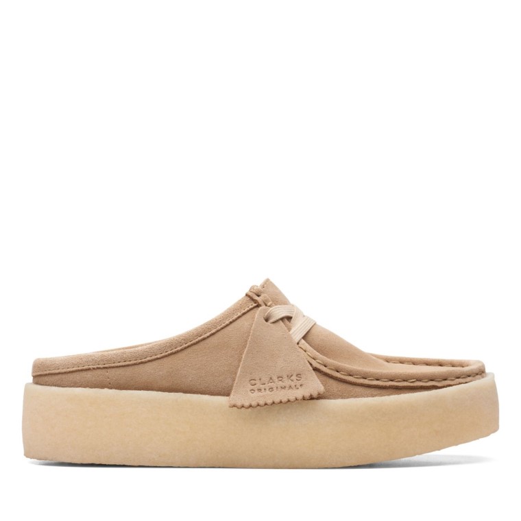 Bronceado Claro Con Forro Clarks Wallabee Cup Lo Bronceado Claro Con Forro