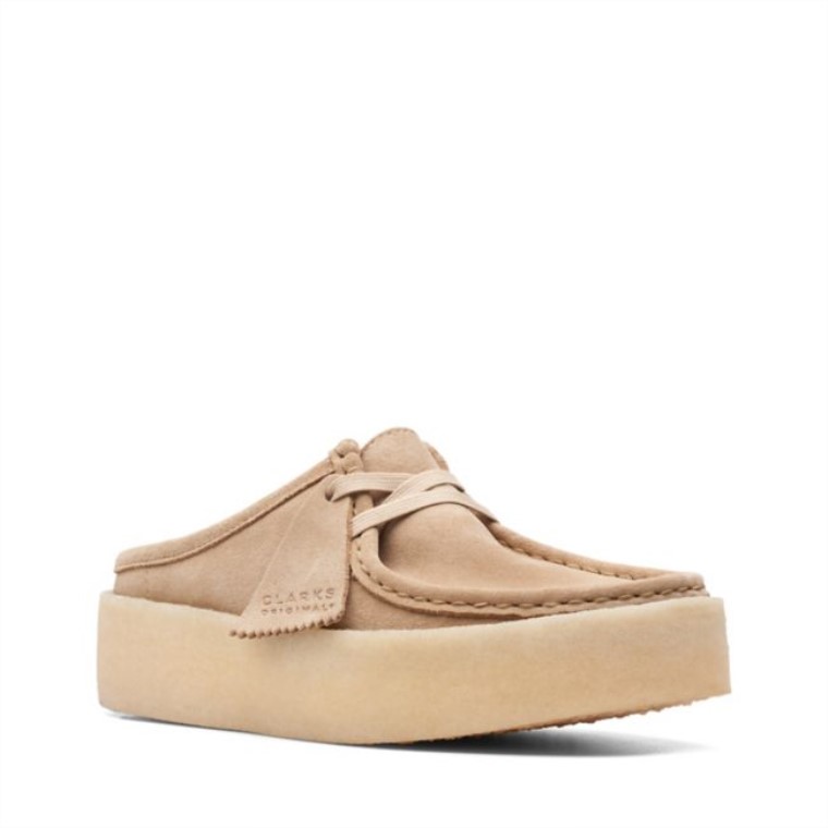 Bronceado Claro Con Forro Clarks Wallabee Cup Lo Bronceado Claro Con Forro