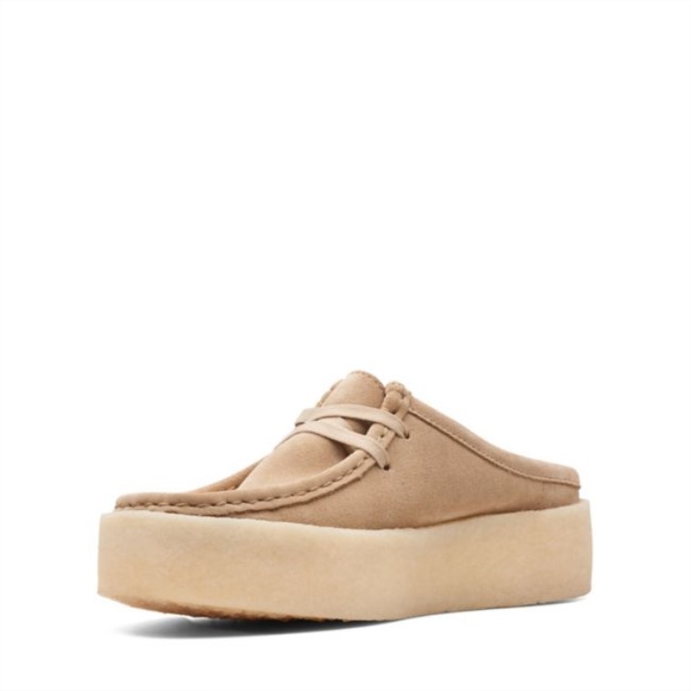 Bronceado Claro Con Forro Clarks Wallabee Cup Lo Bronceado Claro Con Forro