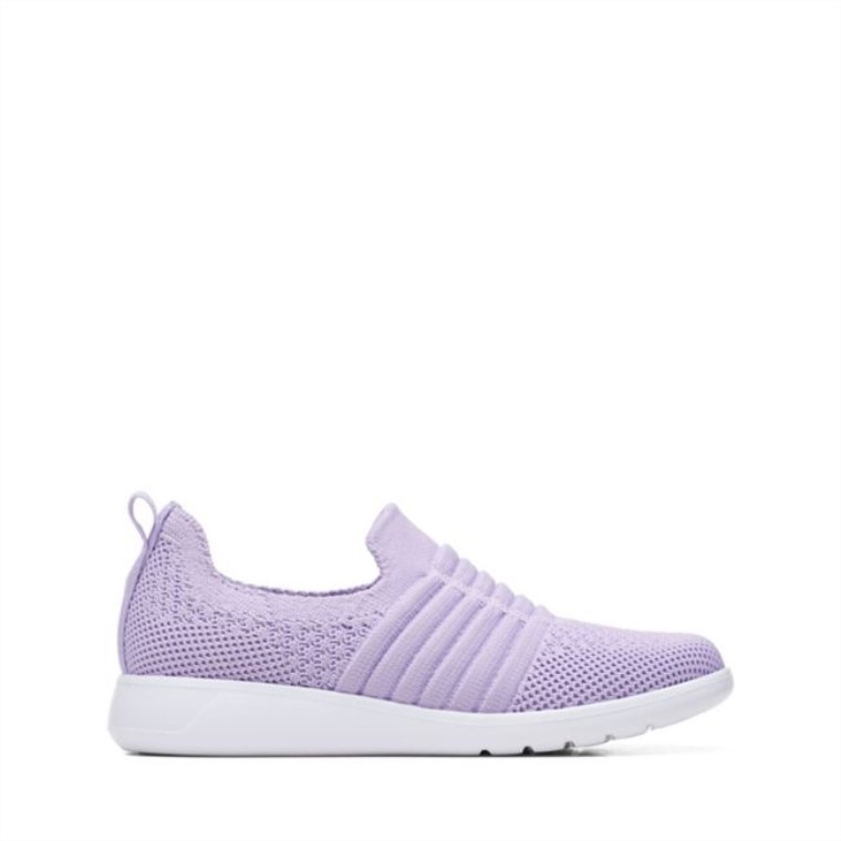 Lila Lago Clarks A Pie De Lila