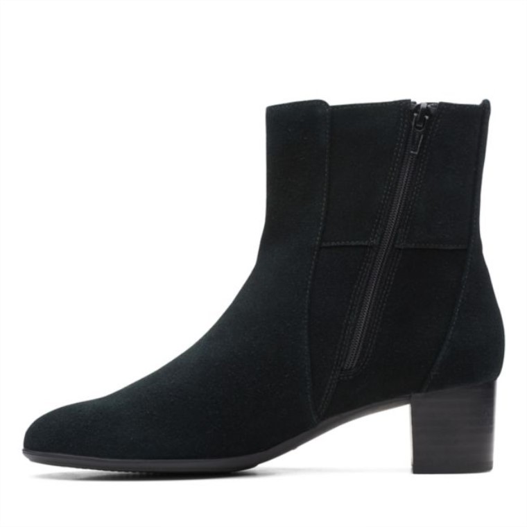 Linnae Up Ante Negro Ante Negro Clarks