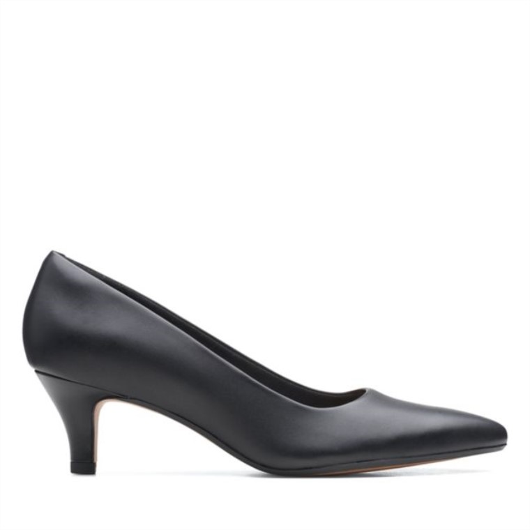 Linvale Jerica Cuero Negro Clarks Cuero Negro