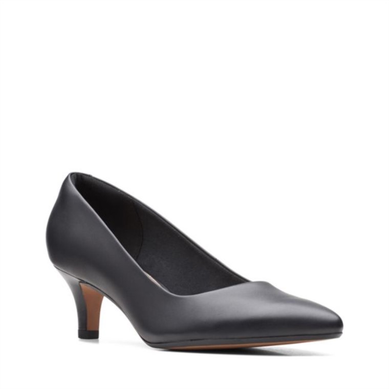 Linvale Jerica Cuero Negro Clarks Cuero Negro