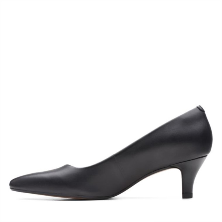 Linvale Jerica Cuero Negro Clarks Cuero Negro