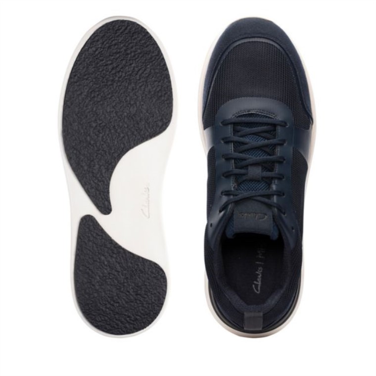 Lt Encaje Punto Azul Marino Clarks Punto Azul Marino