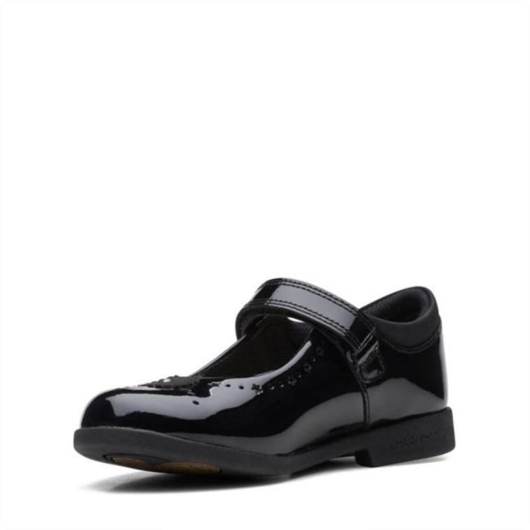 Magic Step Bar Niño Charol Negro Charol Negro Clarks