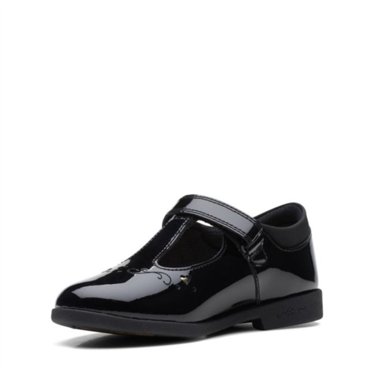 Paso Mágico Lo Niño Charol Negro Clarks Charol Negro