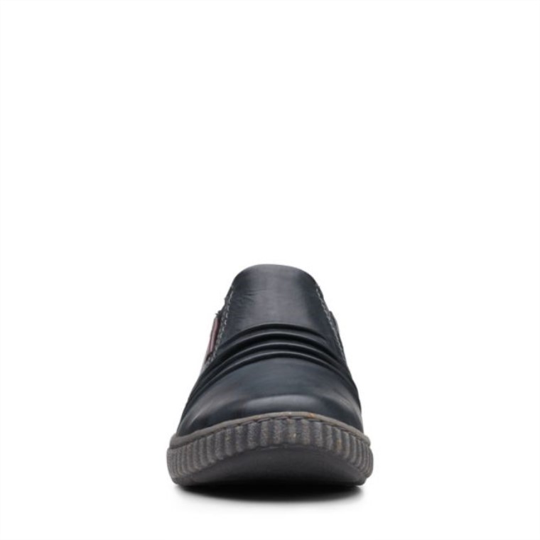 Magnolia Faye Cuero Negro Clarks Cuero Negro