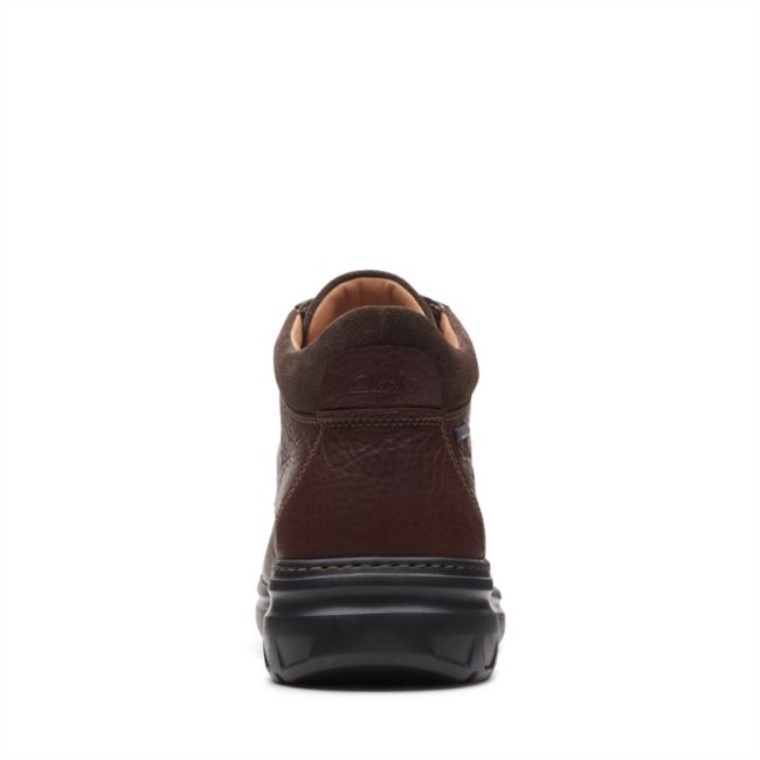 Cuero Caoba NY Clarks Rockie 2 Up Gore-Tex Cuero Caoba NY