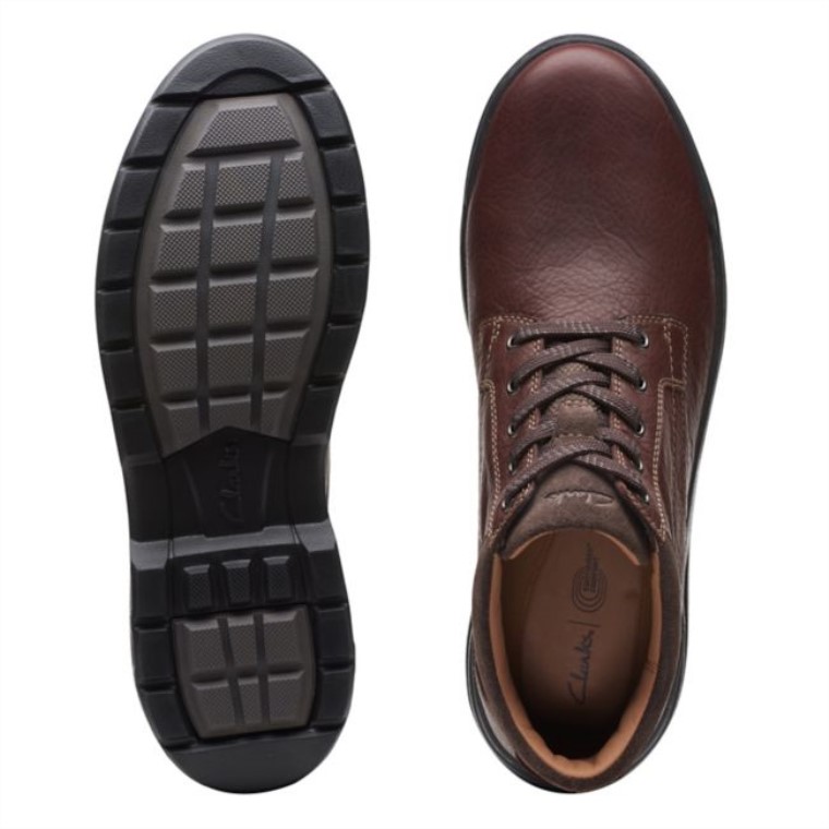 Cuero Caoba NY Clarks Rockie 2 Up Gore-Tex Cuero Caoba NY