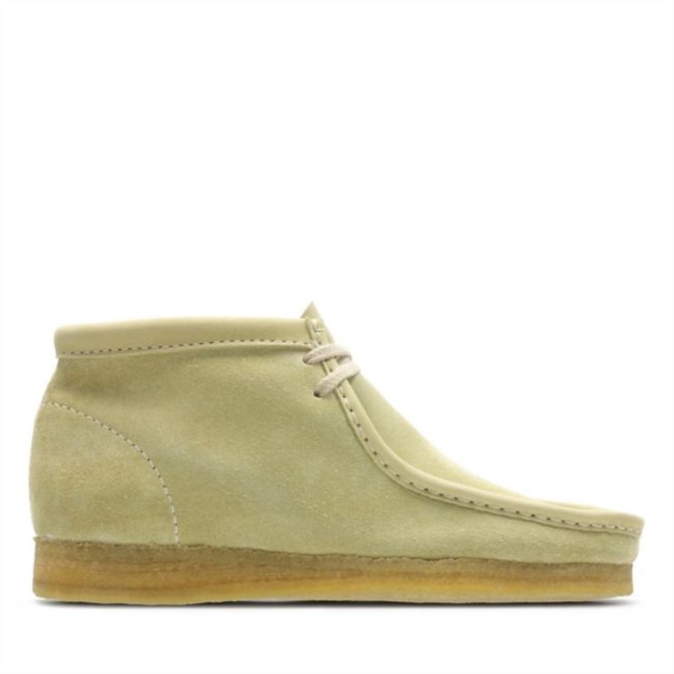 Botas Wallabee De Gamuza De Arce Clarks De Gamuza De Arce