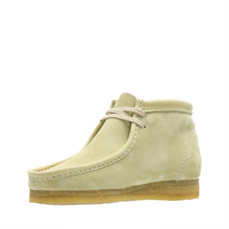 Botas Wallabee De Gamuza De Arce Clarks De Gamuza De Arce